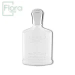 بطری عطر کرید سیلور مانتین واتر (Creed Silver Mountain Water) با طراحی مینیمال و شیک خود، نمادی از رایحه خنک و باطراوت کوهستان است.