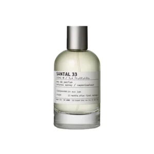 عکس شیشه عطر یونیسکس سانتال ۳۳ فلورا پرفیوم با طراحی مینیمال