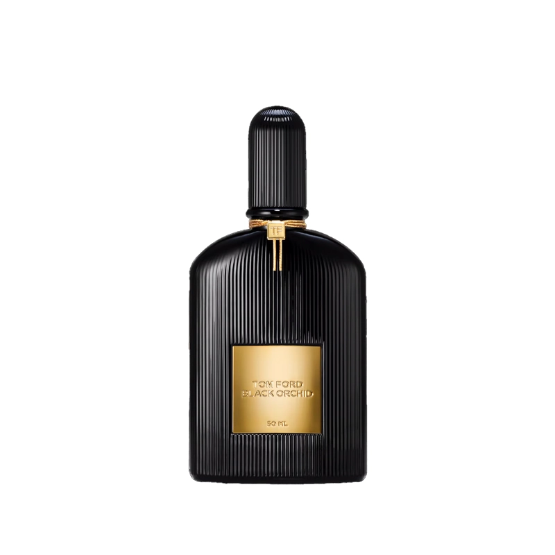 عکس شیشه عطر بلک ارکید فلورا پرفیوم با طراحی مشکی و لوکس